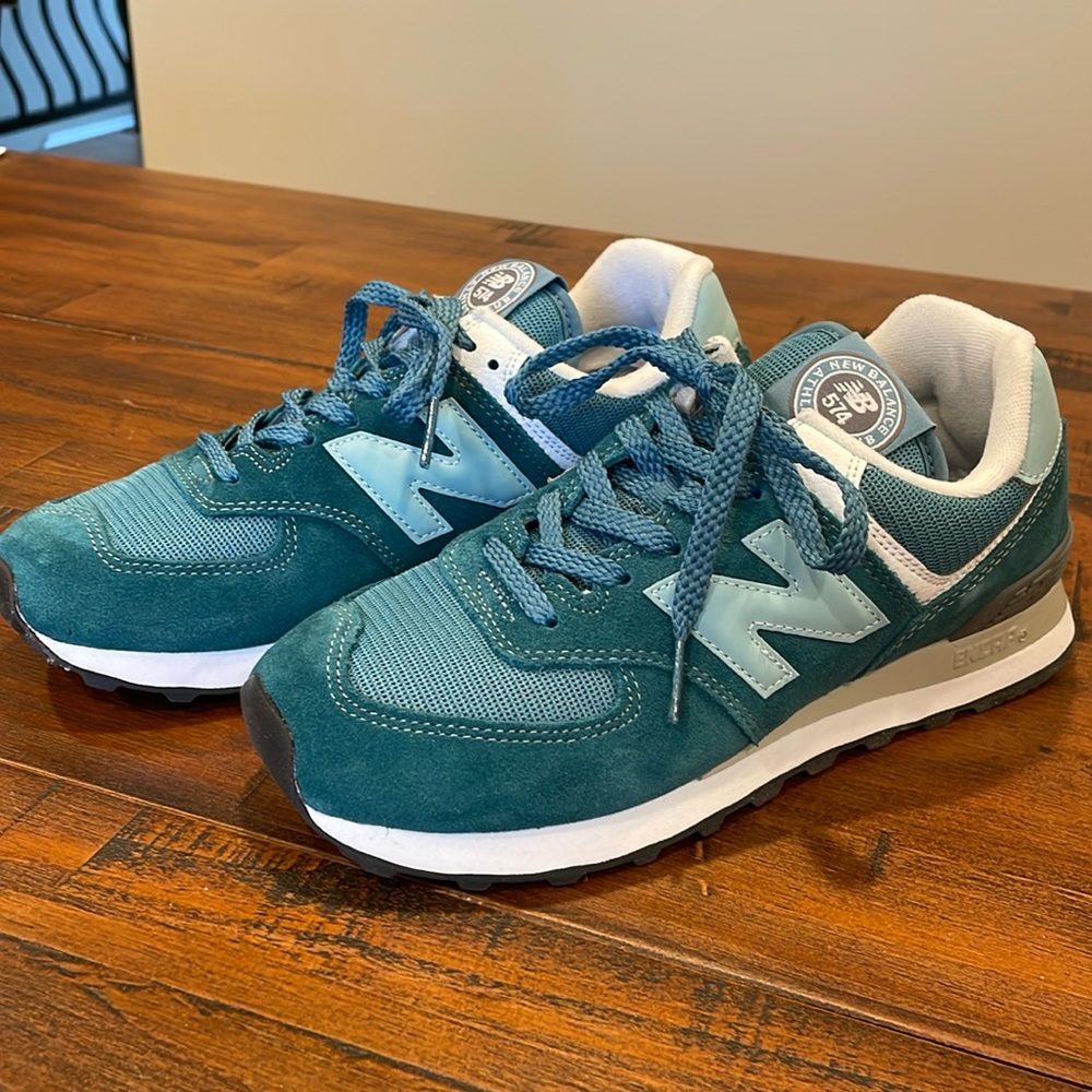 New Balance 574 Teal women’s 7.5